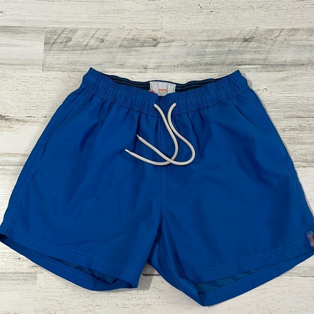 Swims blue swim trunks size L